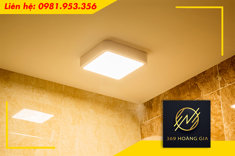 Đặc điểm của đèn LED ốp trần vuông