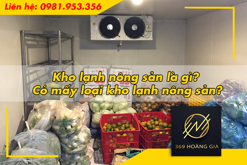 Kho lạnh nông sản là gì Có mấy loại kho lạnh nông sản