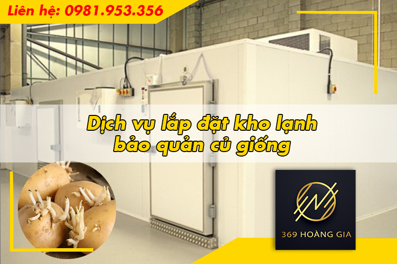 Dịch vụ lắp đặt kho lạnh bảo quản củ giống 