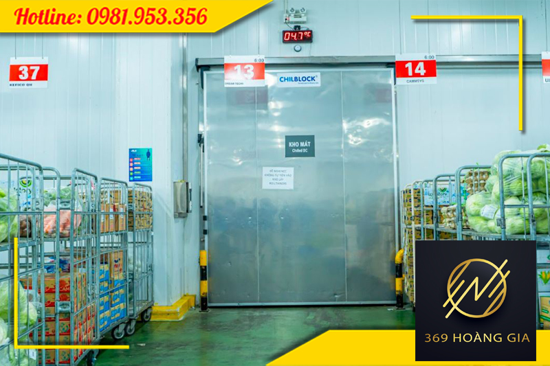 kho lạnh bảo quản rau củ quả