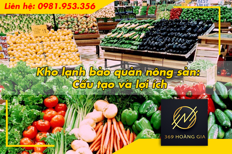 Kho lạnh bảo quản nông sản: Cấu tạo và lợi ích
