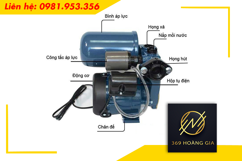 cấu tạo máy bơm tăng áp