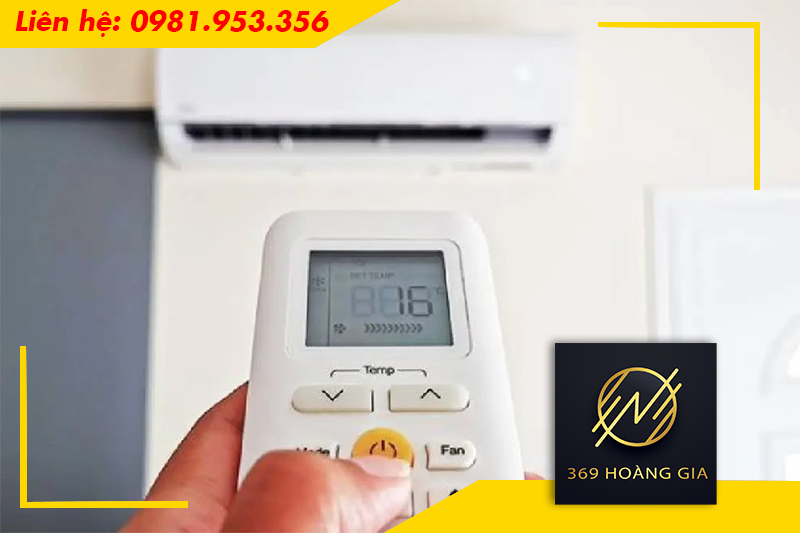 Bật điều hòa ở nhiệt độ quá thấp