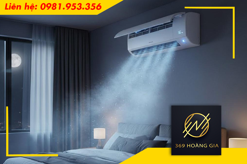Điều hòa bật cả đêm có hao điện không?