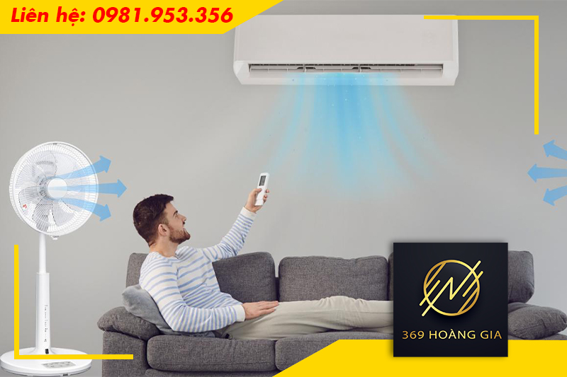 kết hợp sử dụng với quạt