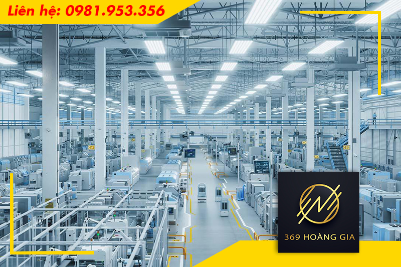 Cách chọn đèn LED nhà xưởng Paragon theo chiều cao