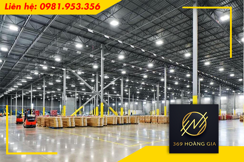 Cách chọn theo diện tích nhà xưởng