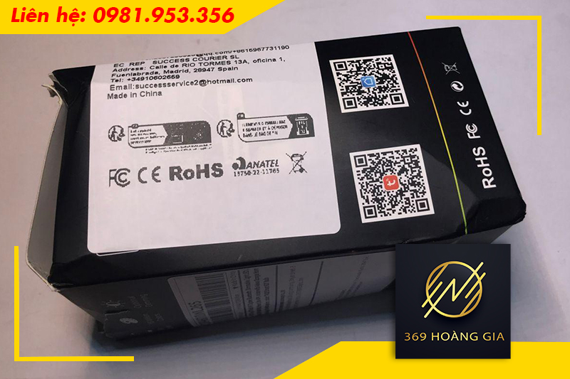 Tem chống giả trên đèn LED Paragon