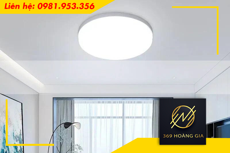 Đèn LED ốp trần Rạng Đông cho phòng khách