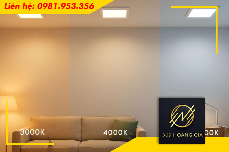 đèn led ốp trần rạng đông lắp phòng khách