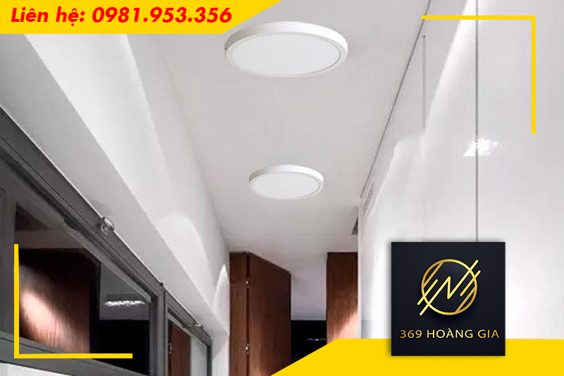 Ứng dụng đèn LED ốp trần Rạng Đông