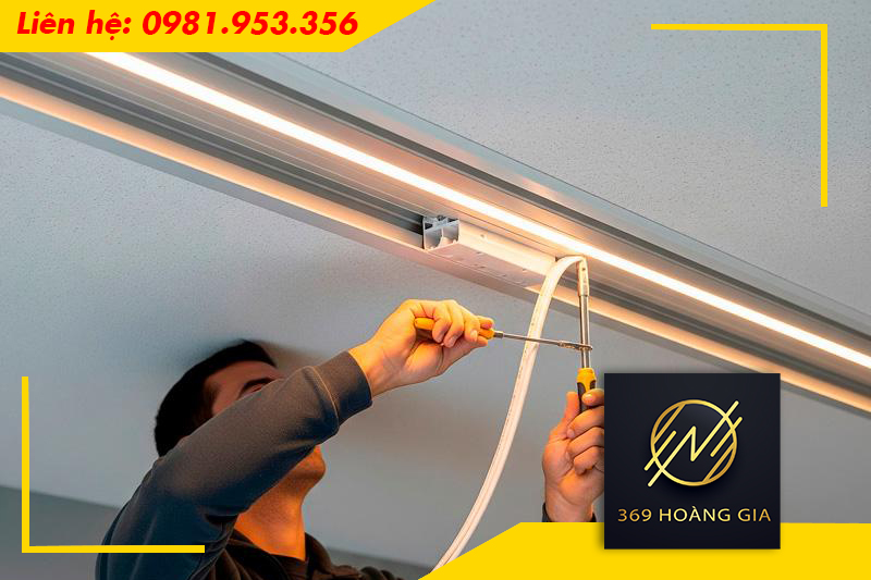 lắp đặt đèn LED dây Rạng Đông đúng kỹ thuật