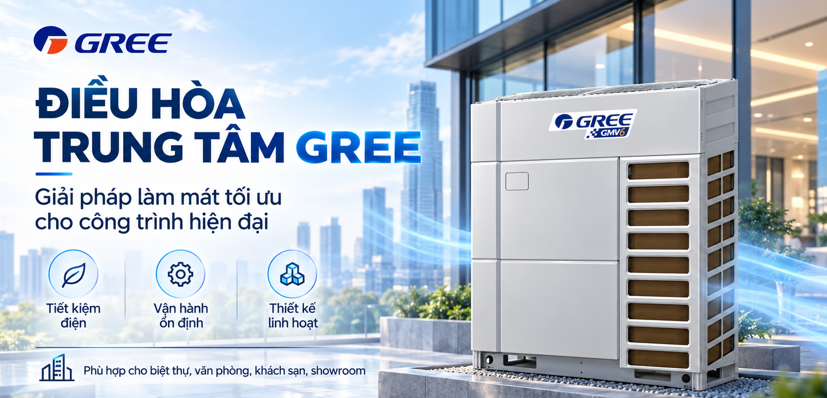 điều hòa trung tâm gree